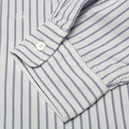 Button Down L/S Striped Wind Shirt