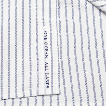 Button Down L/S Striped Wind Shirt