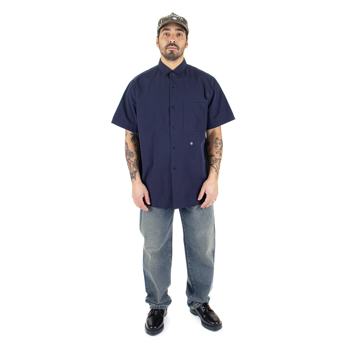Regular Collar Wind Shirt