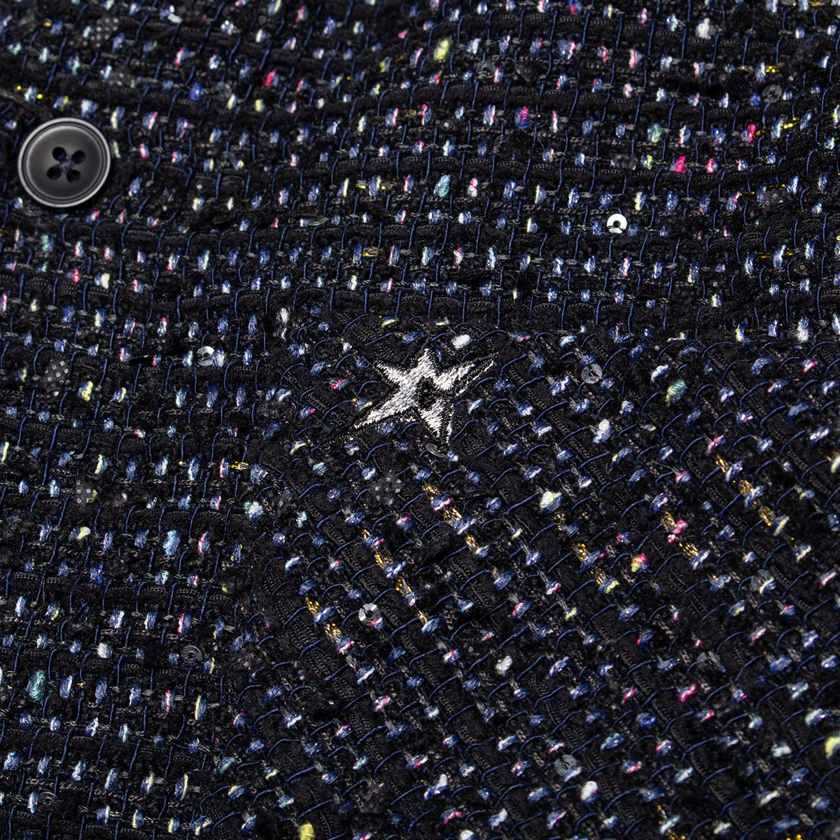 C-Star Basket Weave Button Up