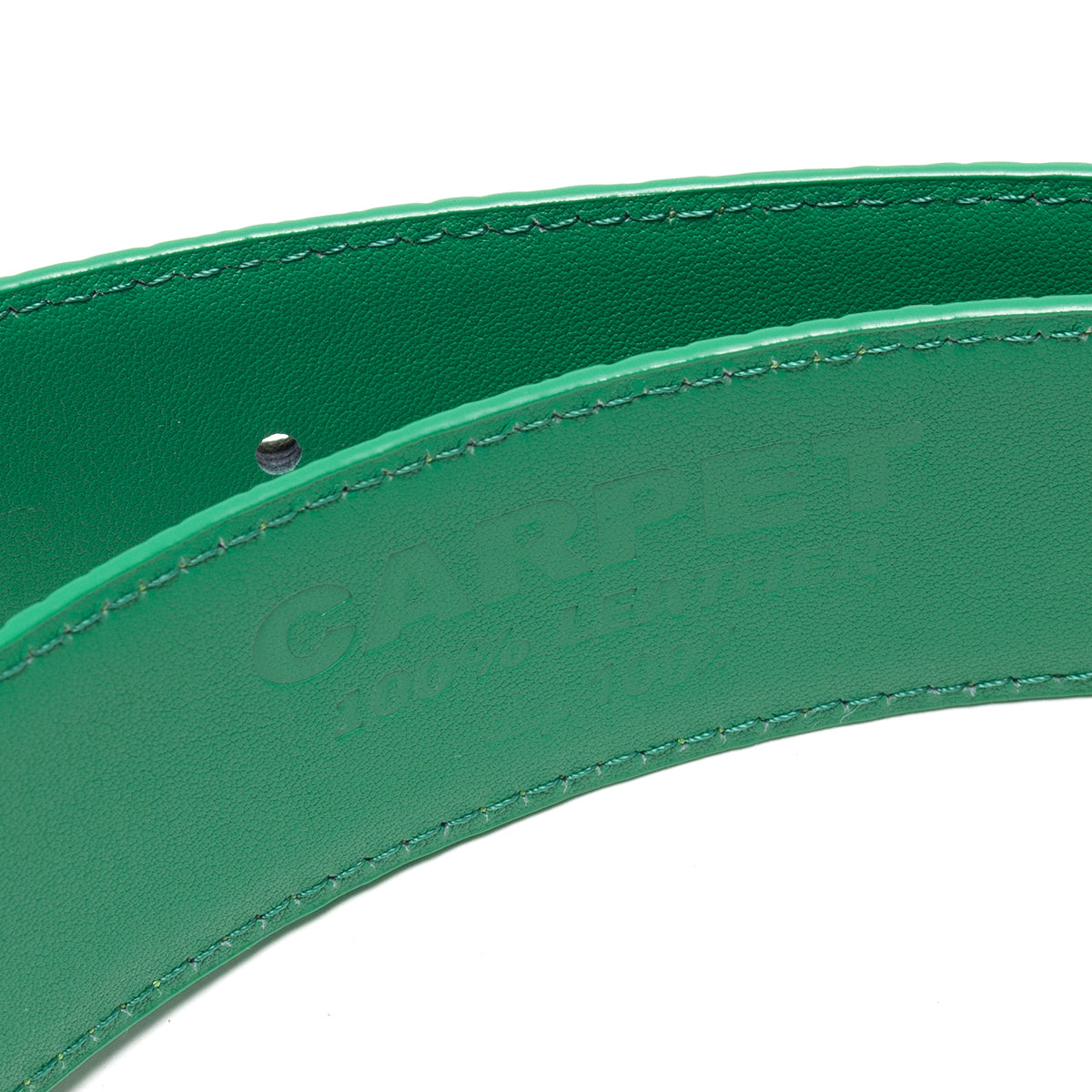 Crocskin Leather Belt