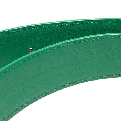 Crocskin Leather Belt