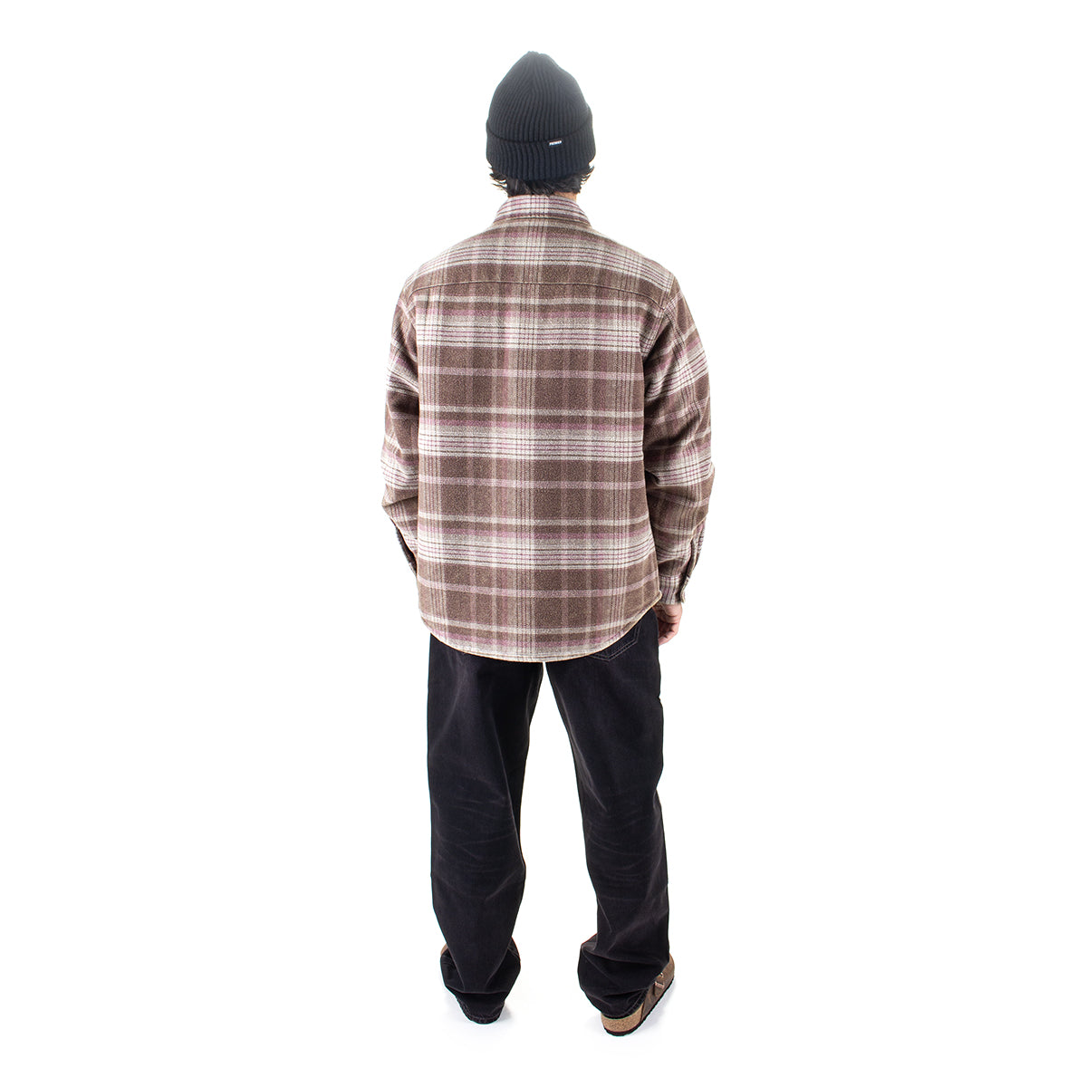 Heavy Washed Plaid Shirt