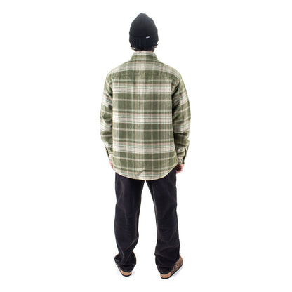 Heavy Washed Plaid Shirt