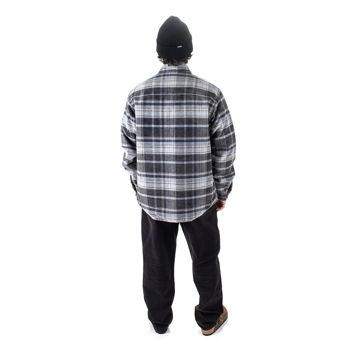 Heavy Washed Plaid Shirt