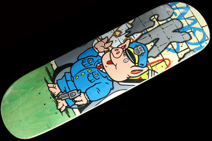Pig Gun Green Deck 8.5"