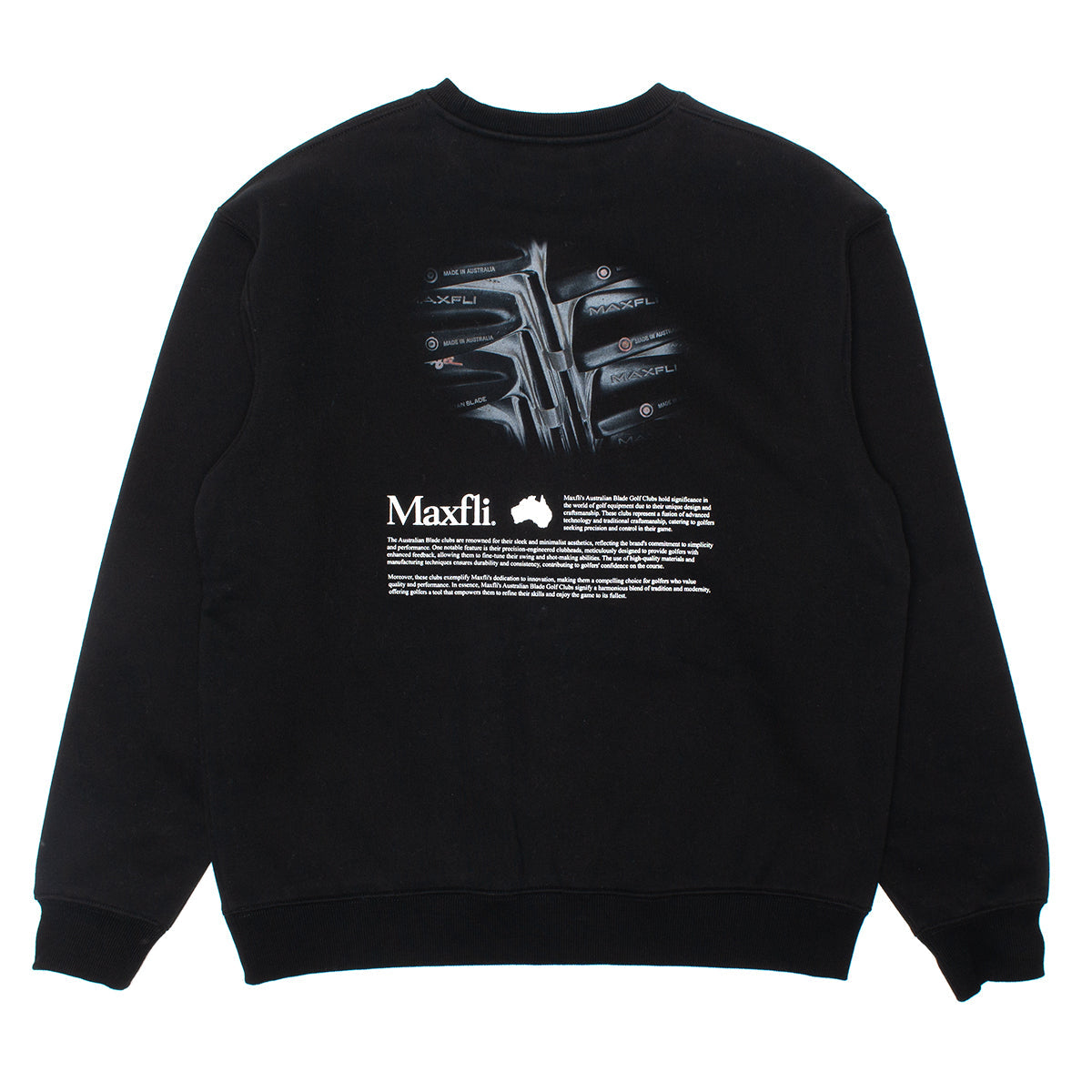 Metalwood x Maxfli Aussie Blades Crewneck Sweatshirt