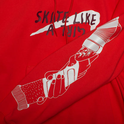 Skate Like A Girl Hoodie