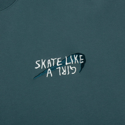 Skate Like A Girl Crewneck