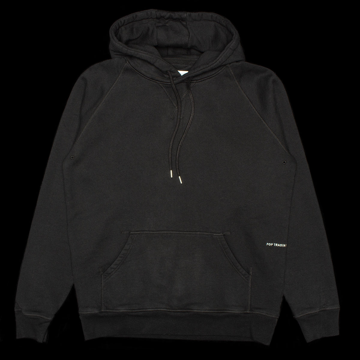 Puffed Logo Hooded Sweatshirt