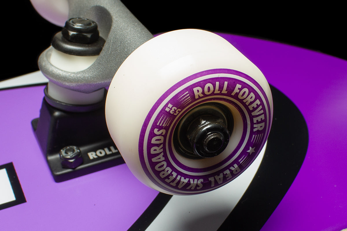 Purple Oval Complete - 8.25"