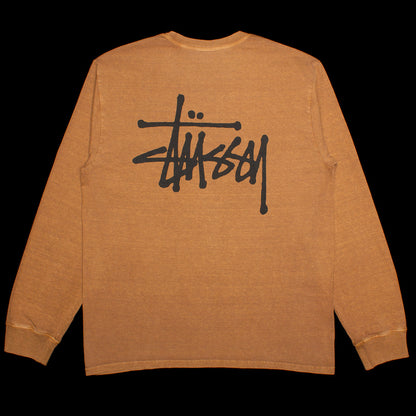 Basic Stussy Pigment Dyed L/S T-Shirt