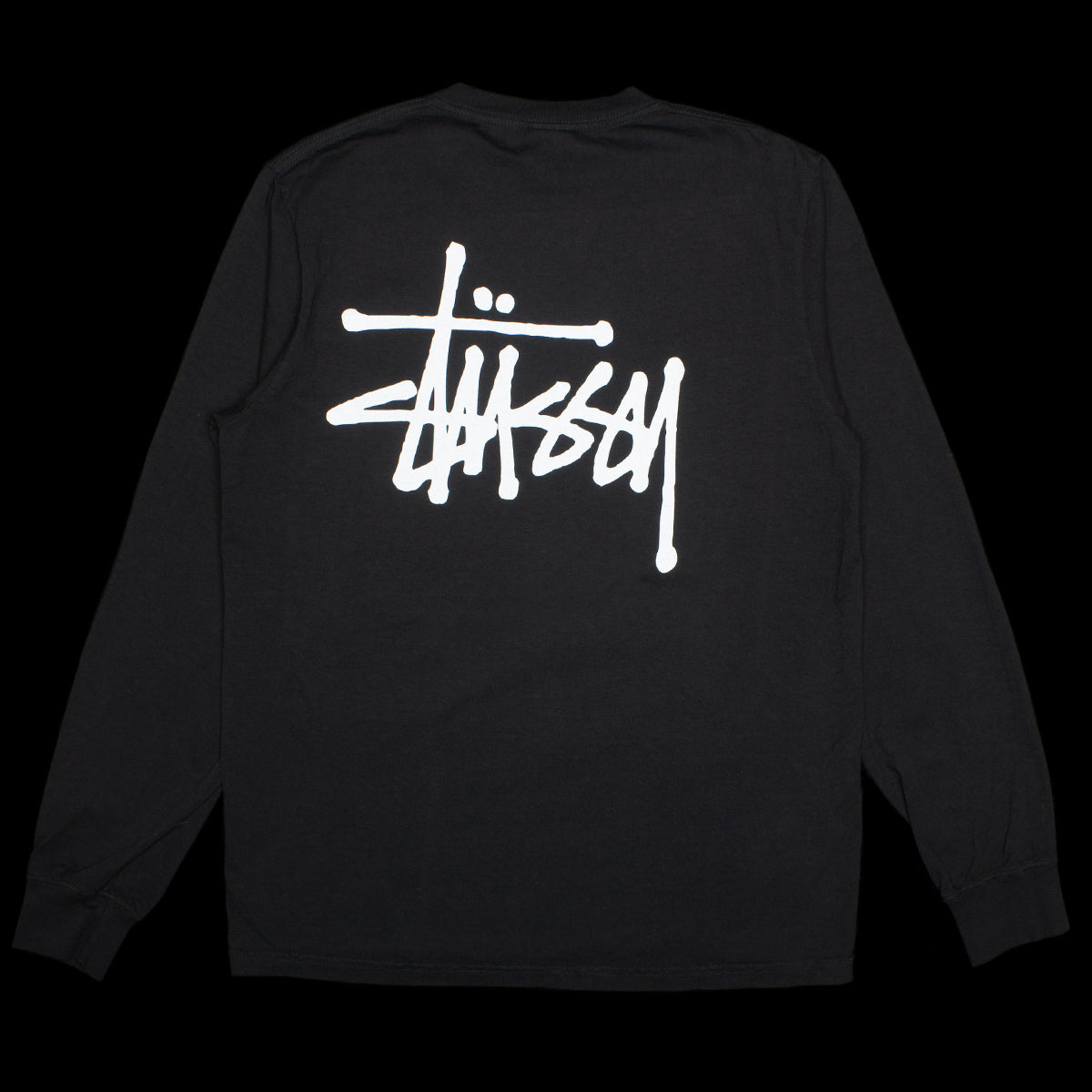 Basic Stussy Pigment Dyed L/S T-Shirt