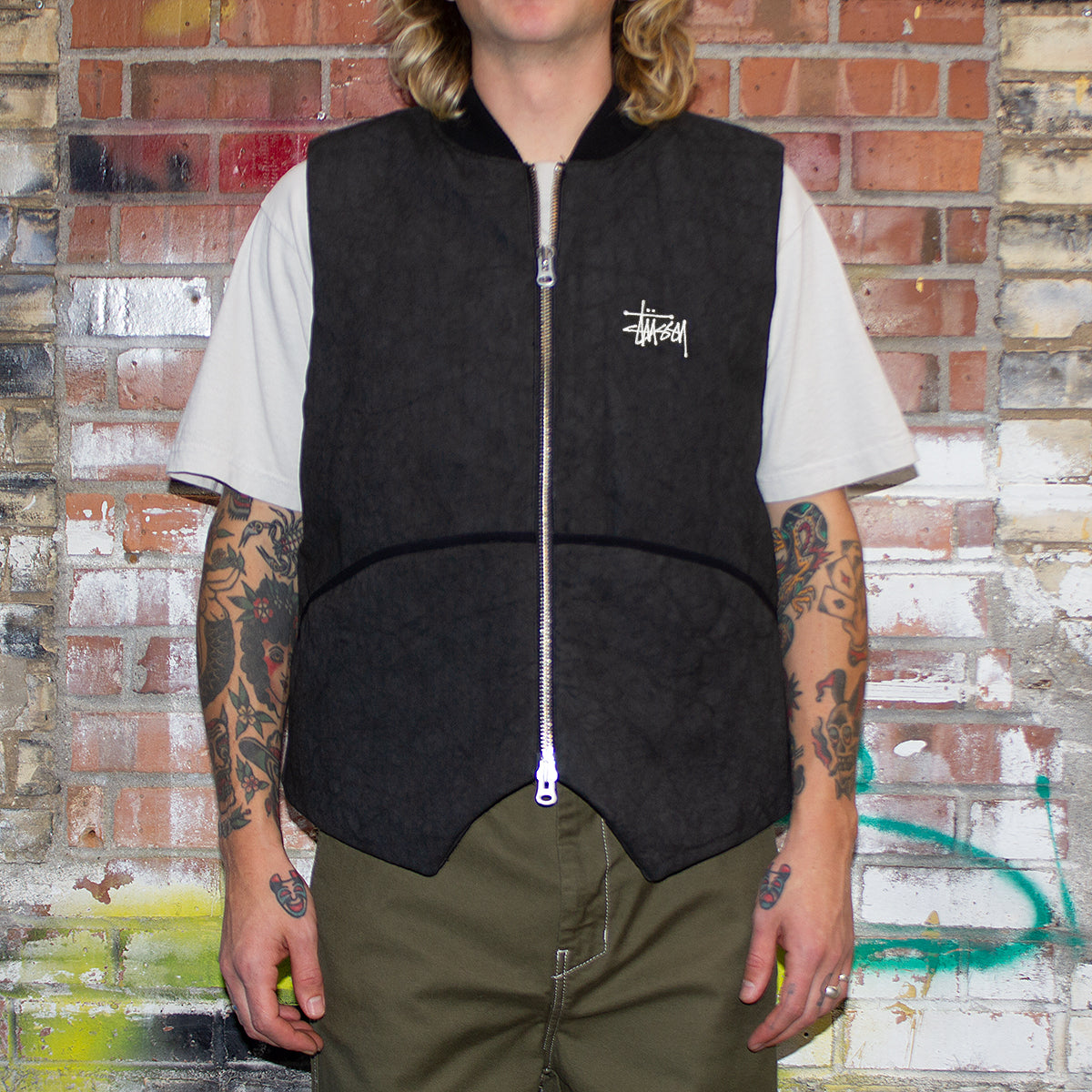 Washed Canvas Primaloft Vest