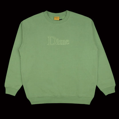 Classic Outline Crewneck Sweatshirt