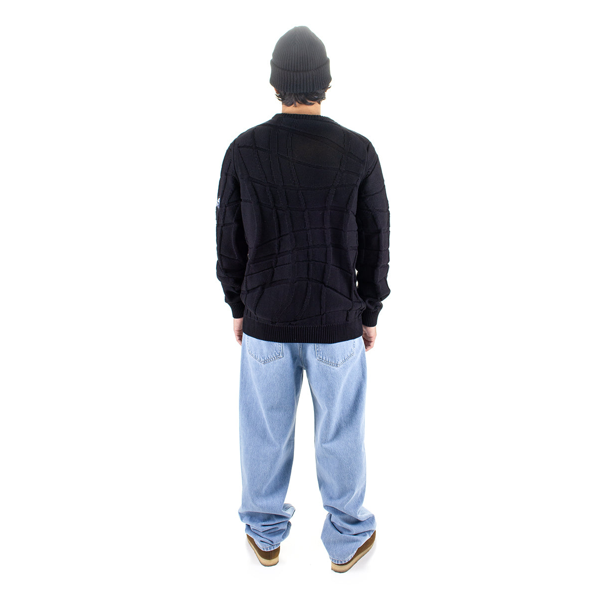 Your Boring Abstract Village Knitted Pullover