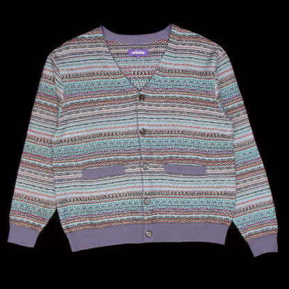 Dill Painting Intarsia Cardigan