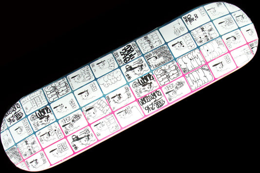 Dill Wanto Blue/Pink Deck 8.38"