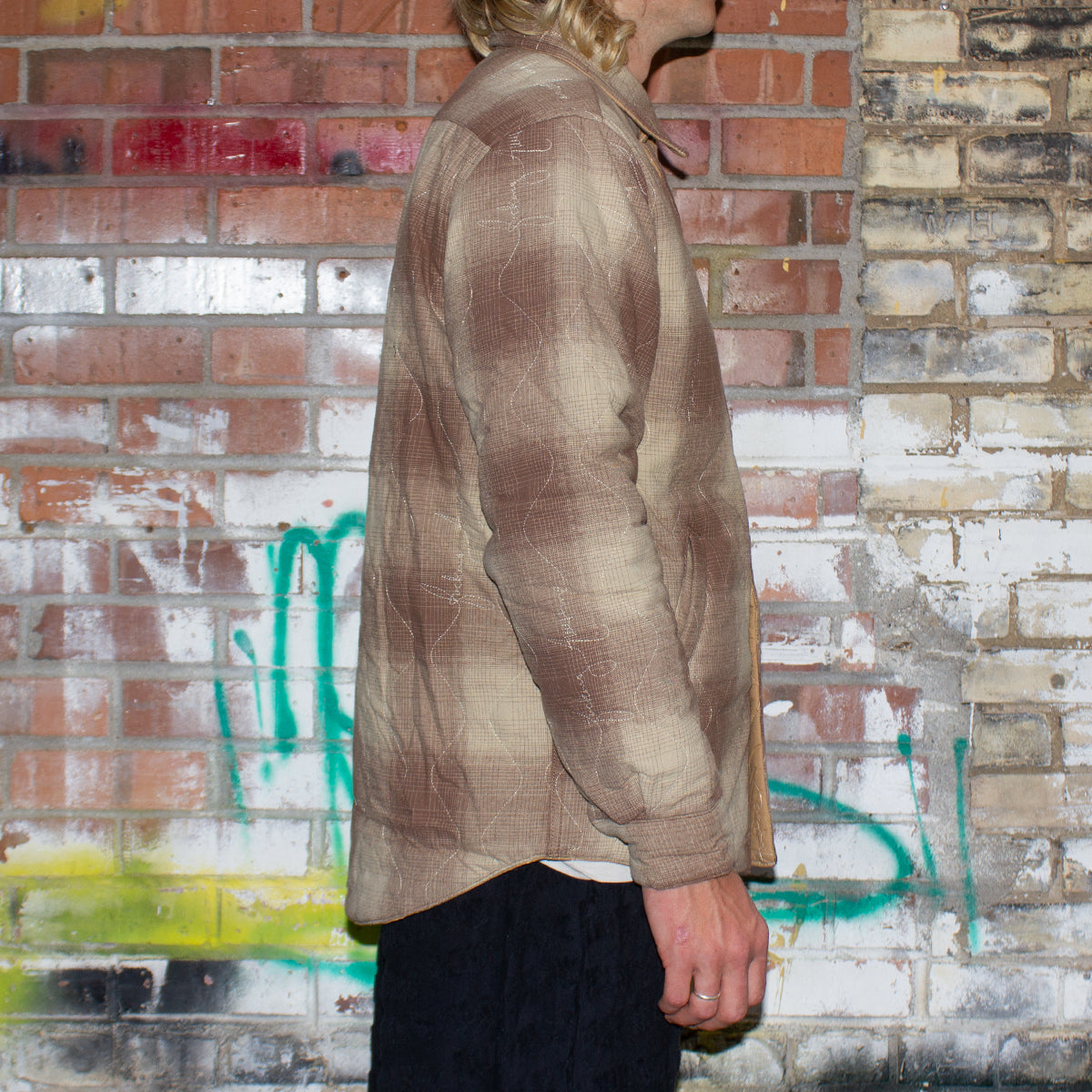 Lightweight Reversible Flannel Jacket