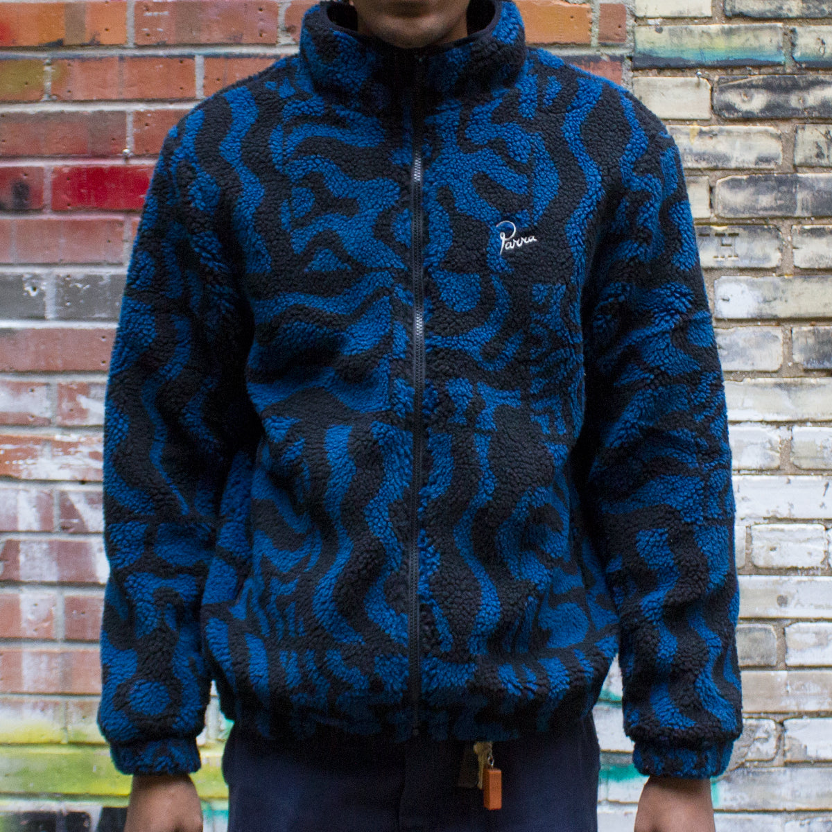 Dua Gem Stone Sherpa Fleece Jacket