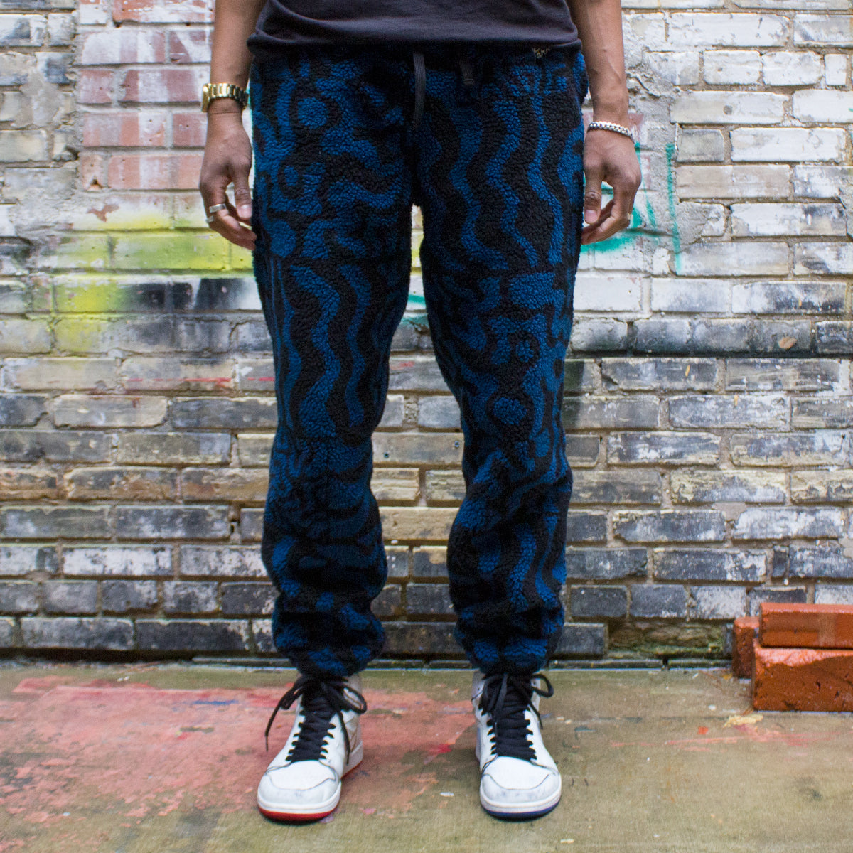 Dua Gem Stone Sherpa Fleece Pants