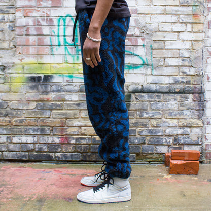 Dua Gem Stone Sherpa Fleece Pants