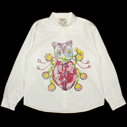 Gaspar Heart Button-Up Oxford Shirt