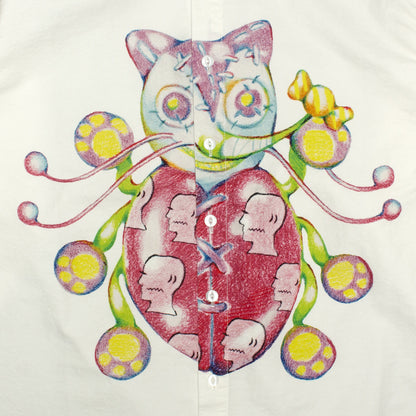 Gaspar Heart Button-Up Oxford Shirt