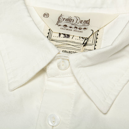 Gaspar Heart Button-Up Oxford Shirt