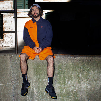 Grand Collared Sweatshirt