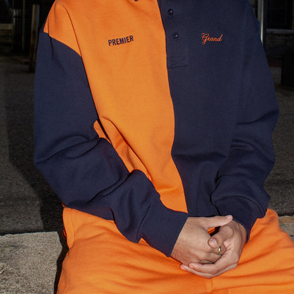 Grand Collared Sweatshirt
