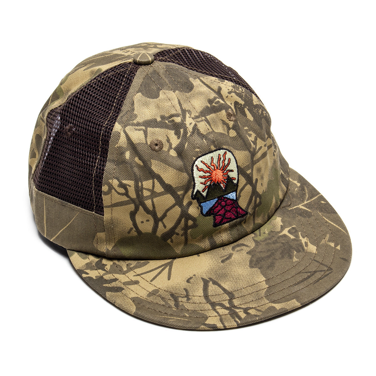 Mesh Panel Logohead Hat