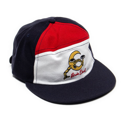 Waning Crescent Curved 6 Panel Hat