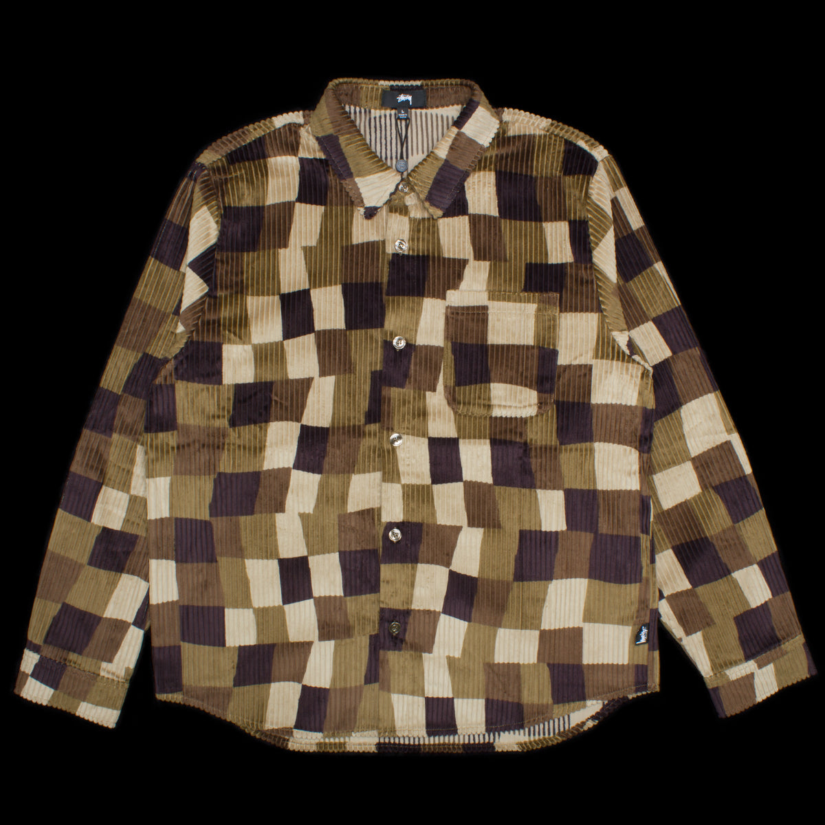 Wobbly Check Long LS Shirt