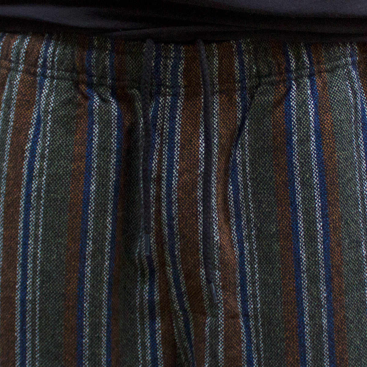 Wool Stripe Relaxed Pant