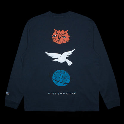 Sad Cat System Bird L/S T-Shirt