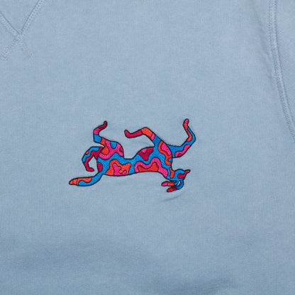 Upside Dog Race Crewneck Sweatshirt
