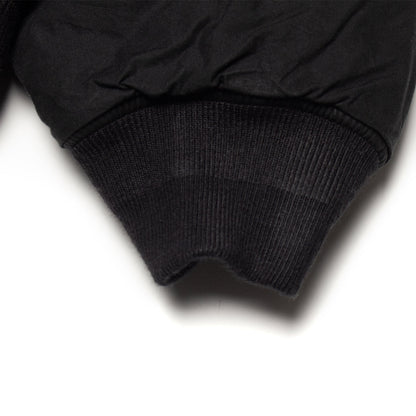 Quilted Waxed Bomber