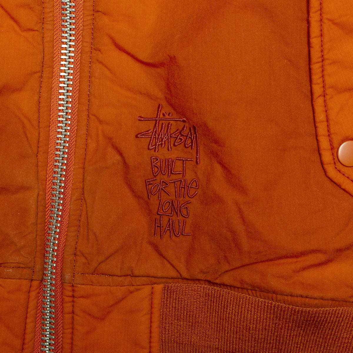 Quilted Waxed Bomber