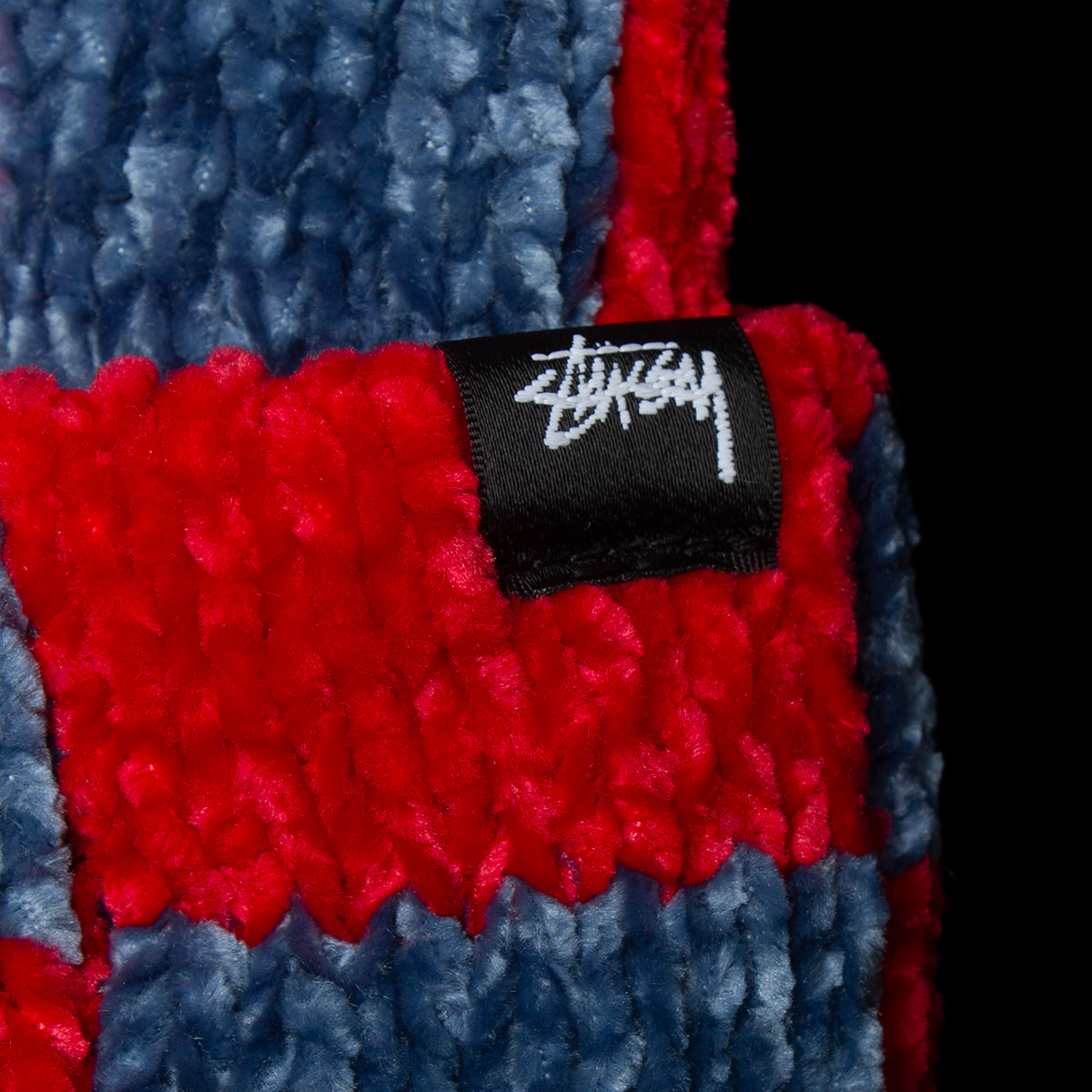 Crochet Checkered Beanie
