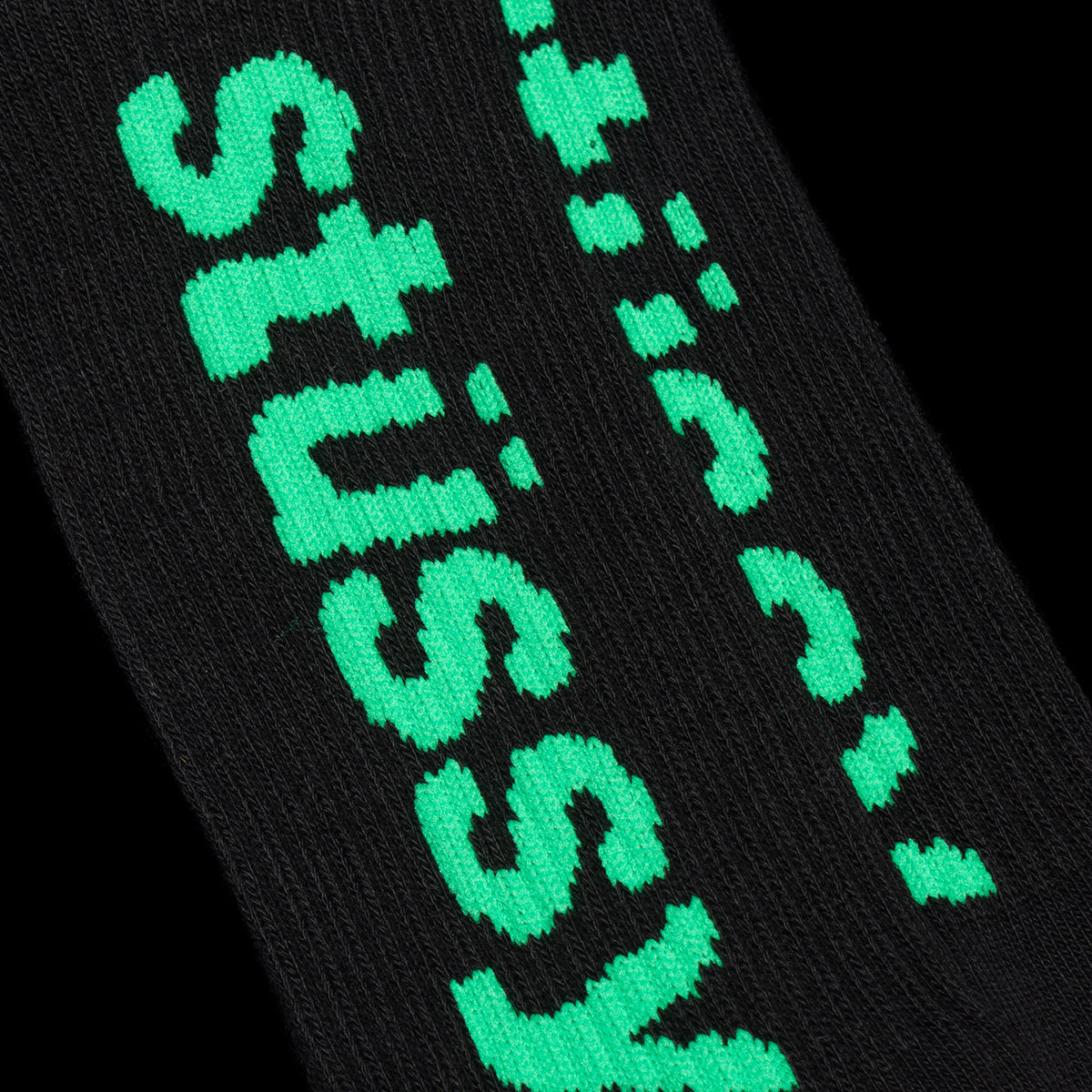 Helvetica Crew Sock