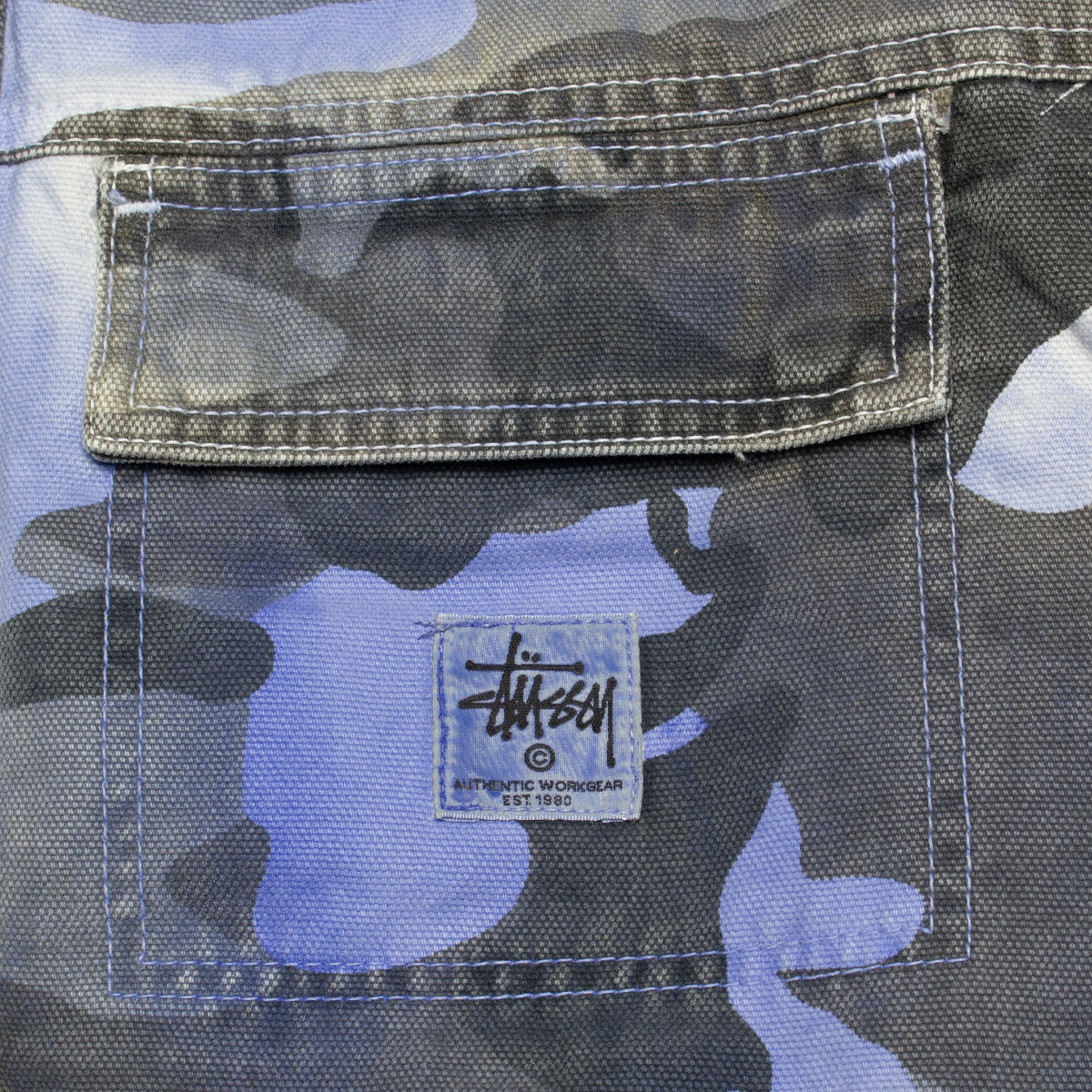 Spray Dye Canvas Shop Jacket