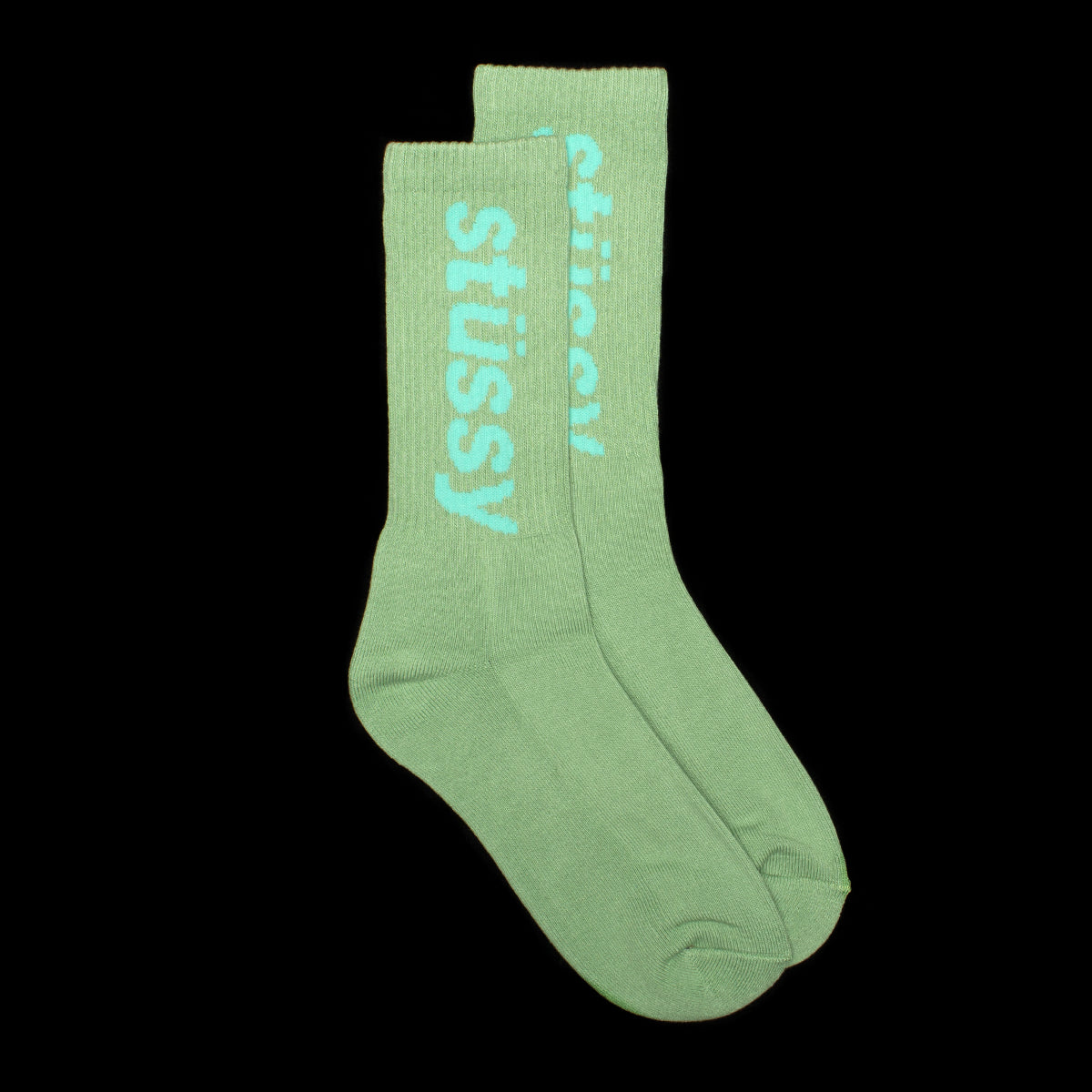 Helvetica Crew Socks