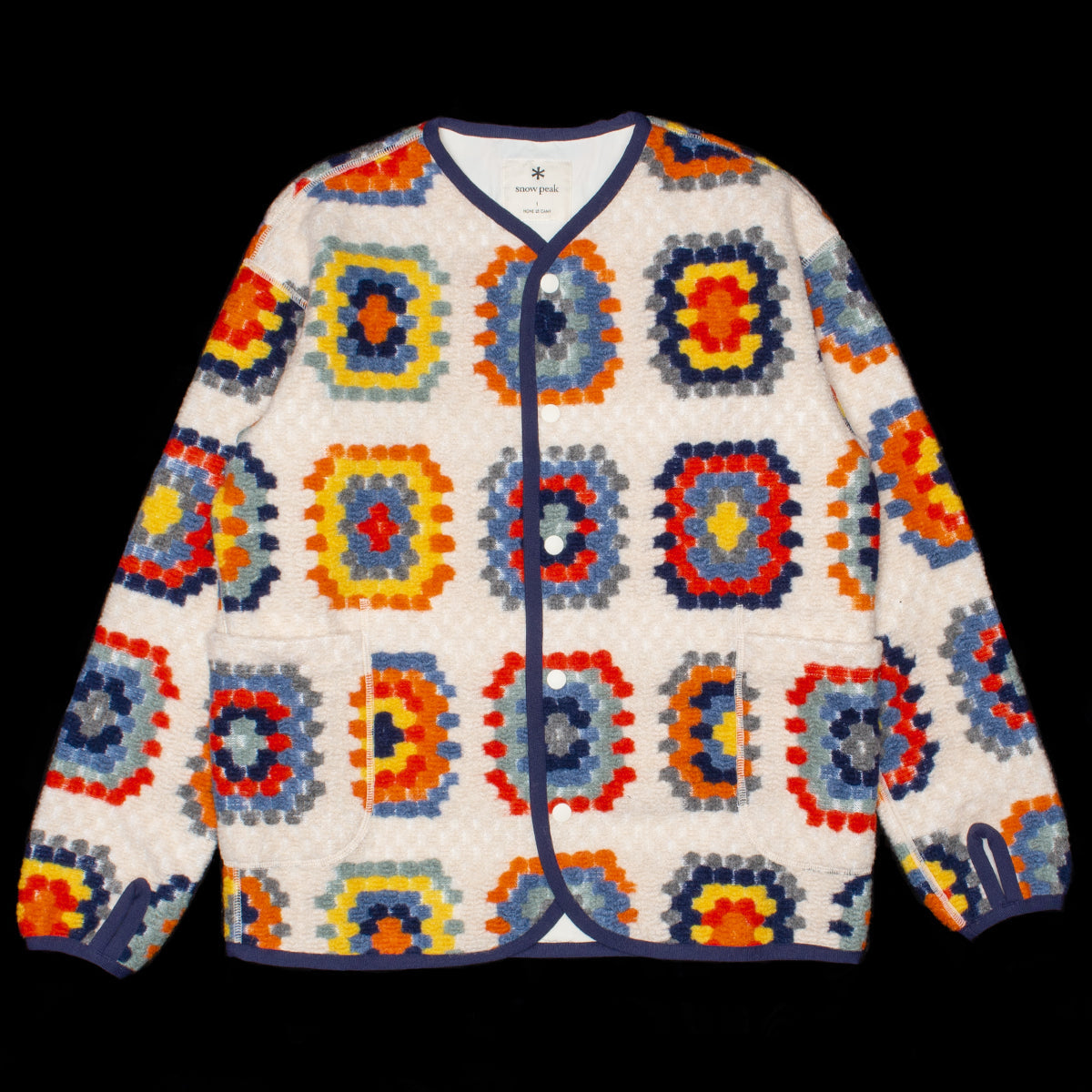 Women's Wool Jacquard Cardigan
