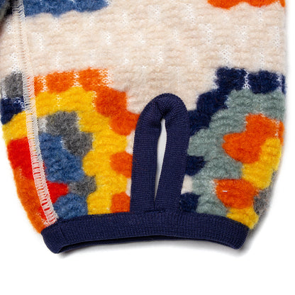 Wool Jacquard Cardigan