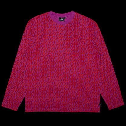 Letter Stripe L/S Crew