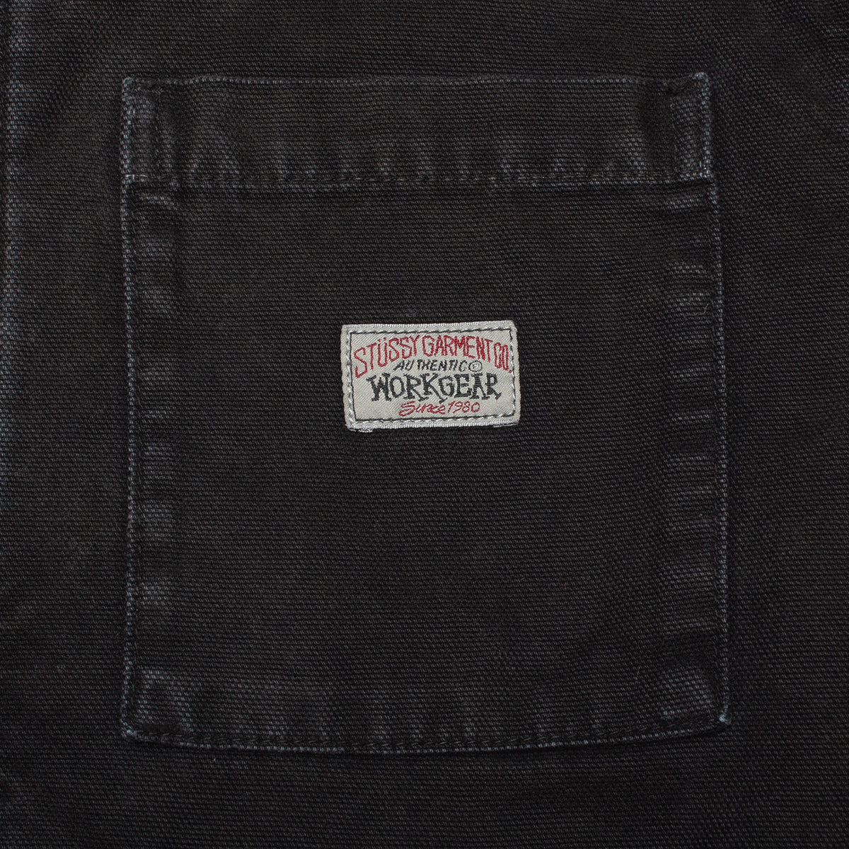 Washed Canvas Zip Shirt