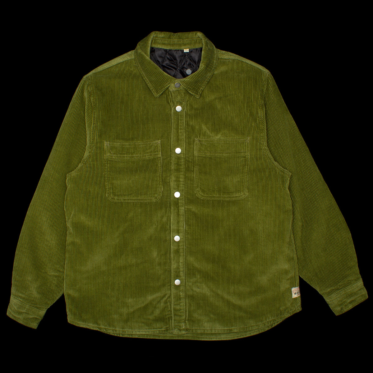 Cord Quilted Overshirt
