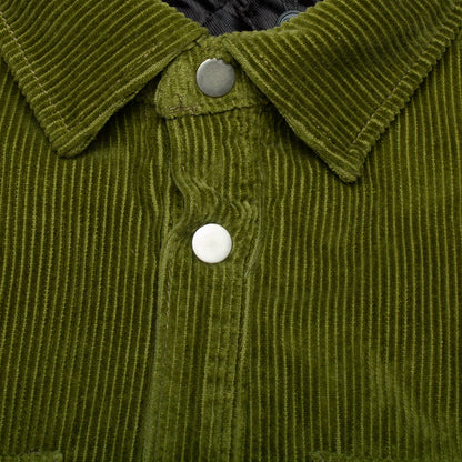 Cord Quilted Overshirt