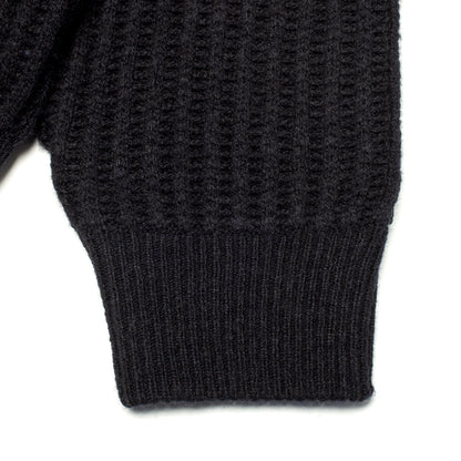 Military Patch Zip Sweater